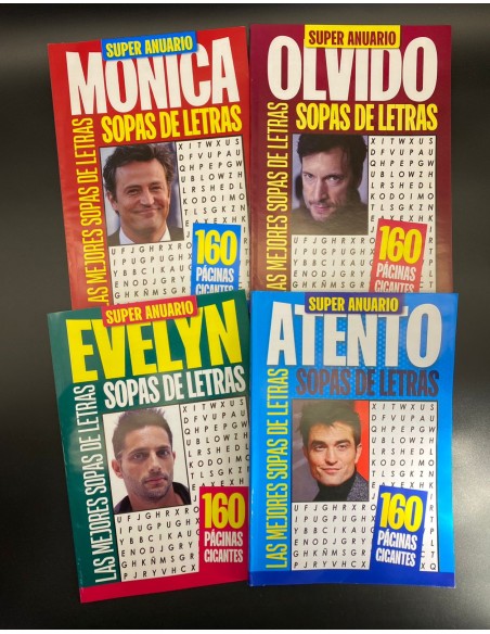 SOPA DE LETRAS DE 160 PAGINAS (28X20) - SURTIDAS