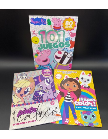 LIBRO SURTIDO PARA COLOREAR Y ACTIVIDADES - VERTICE.