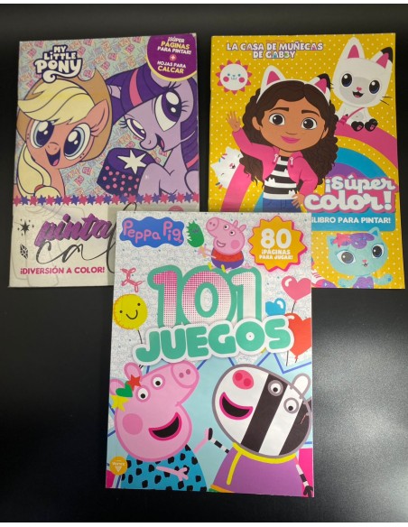 LIBRO SURTIDO PARA COLOREAR Y ACTIVIDADES - VERTICE.