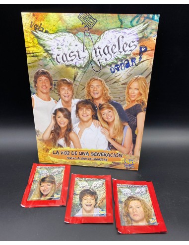 ALBUM DE FIGURITAS CASI ANGELES