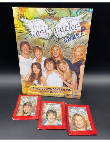 ALBUM DE FIGURITAS CASI ANGELES