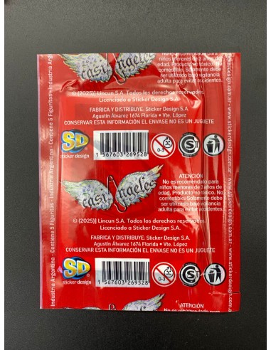 SOBRE DE FIGURITAS CASI ANGELES