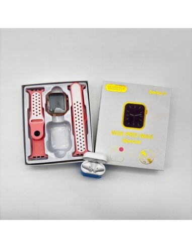 COMBO RELOJ SMARTWATCH W26 PRO + AURICU