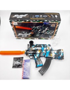 PISTOLA 2 EN 1 -ST712B NERF/HIDROGEL.