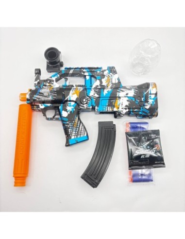 PISTOLA 2 EN 1 -ST712B NERF/HIDROGEL.