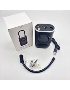 COMPRESOR DE AIRE INFLADOR RECARGABLE + PICO.