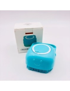 ESPONJA DE BAÑO SILICONA CON DISPENSER