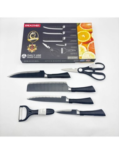 SET KIT 6 CUCHILLOS EREASTHQS