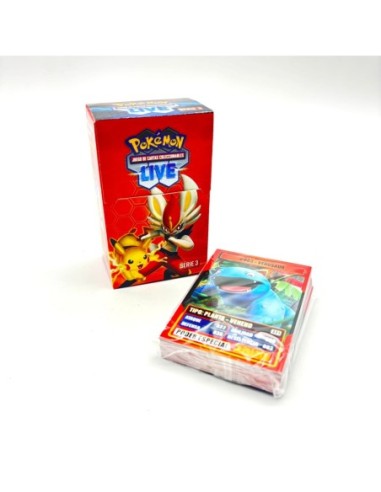 MAZO DE CARTAS POKEMON LIVE - SERIE 3