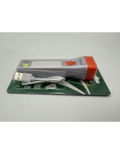 LINTERNA RECARGABLE DOBLE LED EN BLISTER