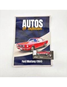AUTOS DE COLECCION 1:60 - FORD MUSTANG 1964