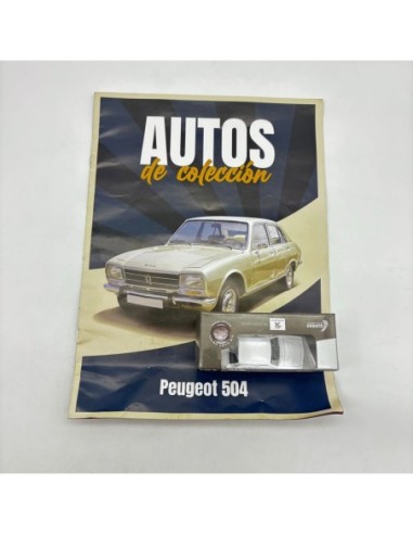 AUTOS DE COLECCION 1:60 - PEUGEOT 504.