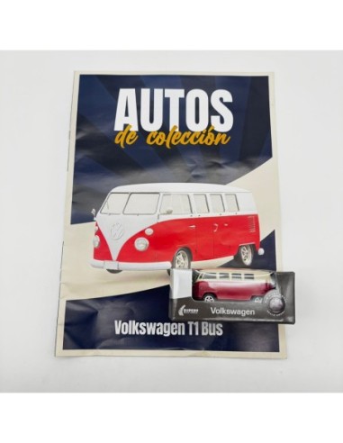 AUTOS DE COLECCION 1:60 - VOLKSWAGEN T1 BUS.