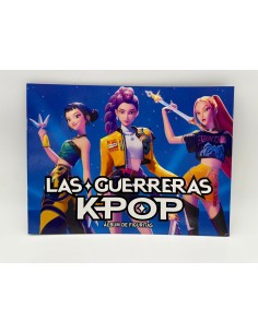 ALBUM DE FIGURITAS LAS GUERRERAS K-POP