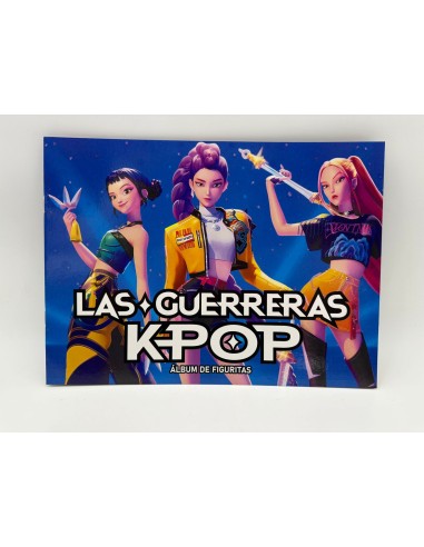 ALBUM DE FIGURITAS LAS GUERRERAS K-POP