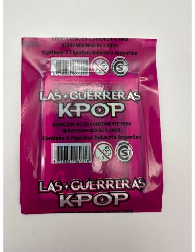 SOBRES DE FIGURITAS LAS GUERRERAS K-POP
