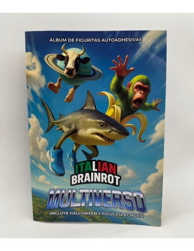 ALBUM DE FIGURITAS ITALIAN BRAINROT MULTIVERSO