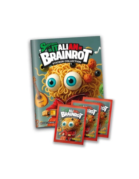 ALBUM SKIFIDOL ITALIAN BRAINROT PANINI