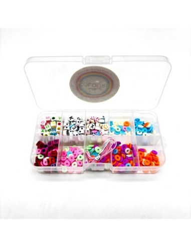 SET BIJOU LETRAS Y ARANDELAS 10 DIV (27159)