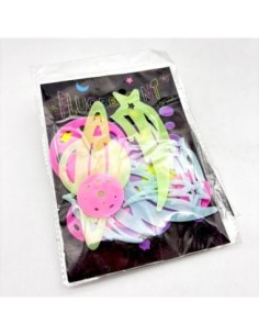 STICKERS GLOW IN THE DARK ESTRELLAS/PLANETAS (27513)