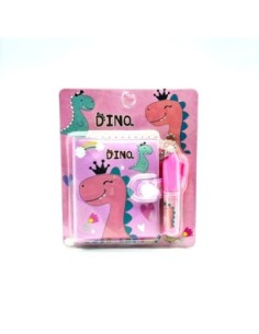 LIBRETA MINI DINO C/BOLIGRAFO (26846)