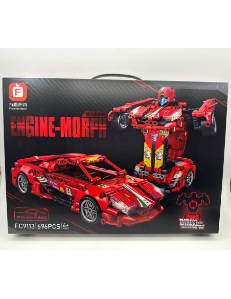 AUTO ROBOT TRANSFORME PARA ARMAR (MG1305951)