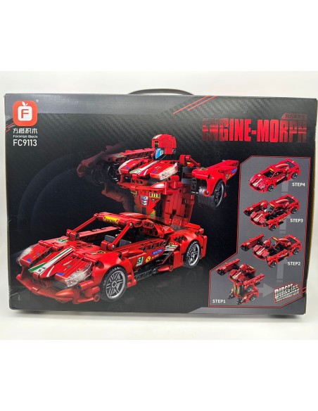 AUTO ROBOT TRANSFORME PARA ARMAR (MG1305951)