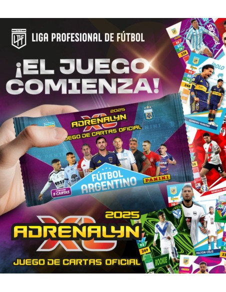 SOBRES ADRENALYN XL 2025 - DISPLAY X 30 SOBRES