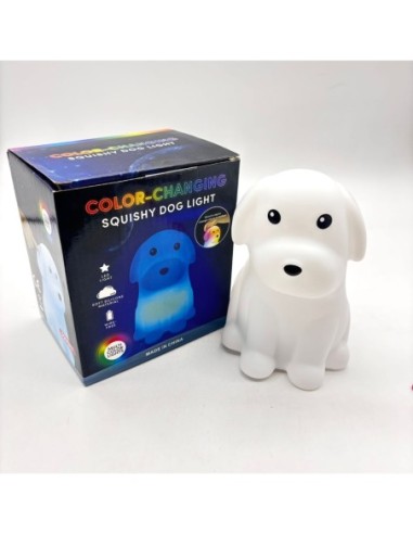 VELADOR DE SILICONA USB TOUCH PERRO (200845)