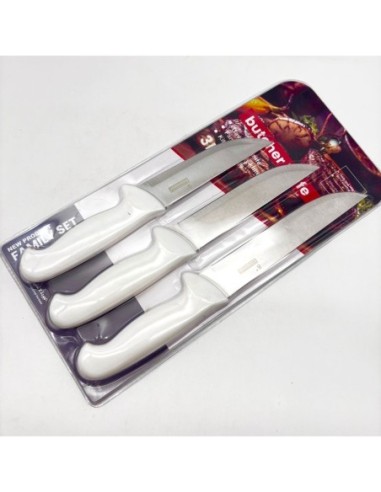 CUCHILLO SET X 3 EN BLISTER (202859)