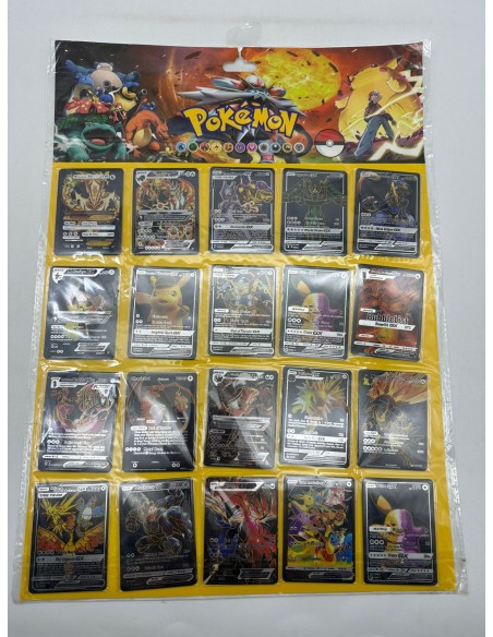 SET X5 CARTAS POKEMON
