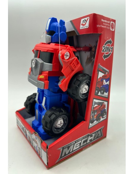CAMION ROBOT TRANSFORMER MECHA ROJO (JU1093)