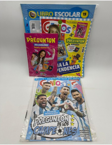 GENIOS COMPLETOS - SURTIDOS