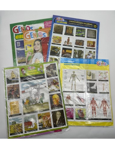 GENIOS COMPLETOS - SURTIDOS