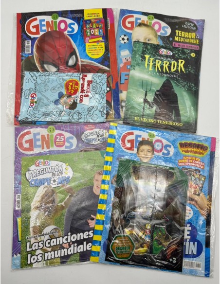 GENIOS COMPLETOS - SURTIDOS