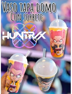 VASO DOMO TAPA SORBETE GUERRERAS K-POP