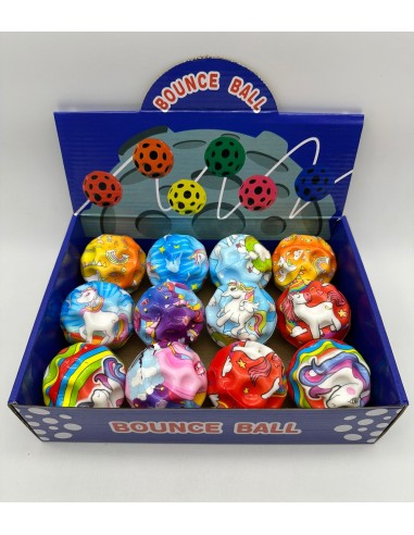 PELOTA METEORITO SALTARINA UNICORNIO