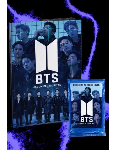 ALBUM DE FIGURITAS BTS
