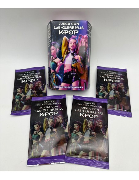 EXPANSIONES DE CARTAS LAS GUERRERAS K-POP