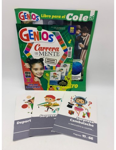 GENIOS COMPLETOS - SURTIDOS