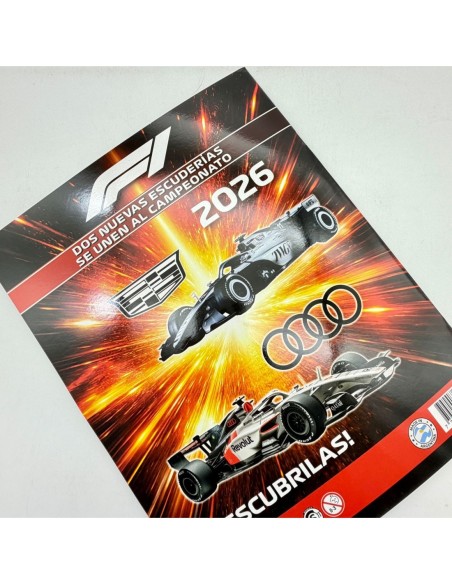 ALBUM DE FIGURITAS F1 2026