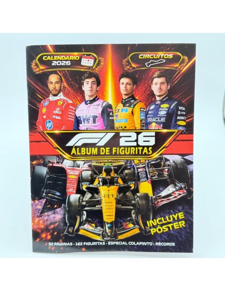 ALBUM DE FIGURITAS F1 2026