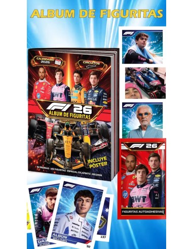 SOBRE DE FIGURITAS F1 2026