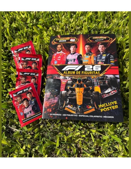 ALBUM DE FIGURITAS F1 2026