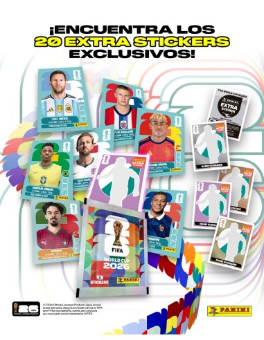 SOBRE DE FIGURITAS MUNDIAL 2026 - PANINI