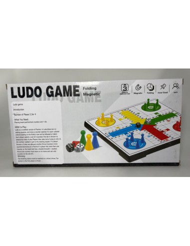 JUEGO DE LUDO MAGNETICO PLEGABLE (CR403244)
