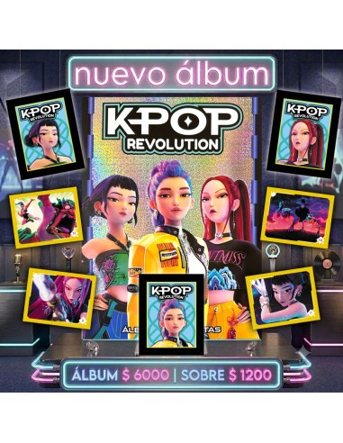 SOBRE DE FIGURITAS GUERRERAS K-POP REVOLUTION