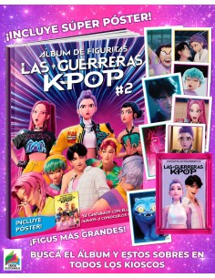 SOBRES DE FIGURITAS GUERRERAS K-POP 2