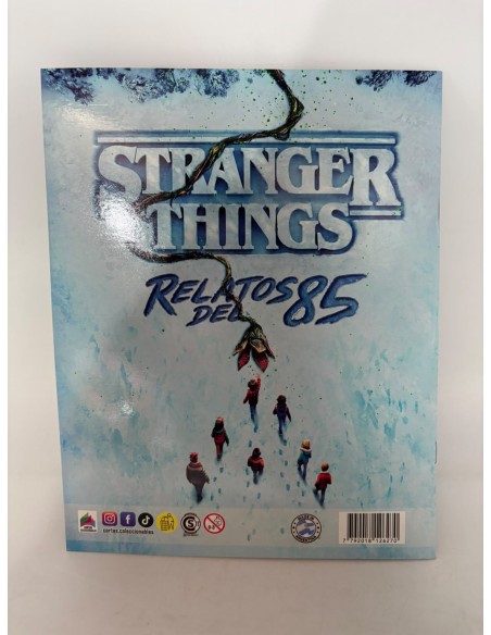 ALBUM DE FIGURITAS STRANGER THINGS - RELATO DEL 85.