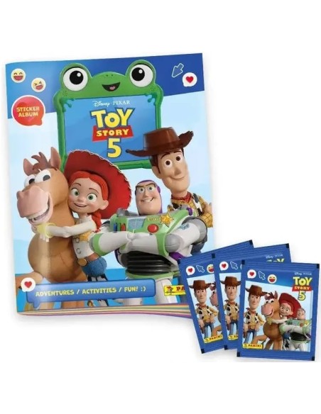 SOBRE DE FIGURITAS TOY STORY 5 .